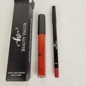 New Beauty Vaulte Erupt lip set matte liquid lipstick and lip liner